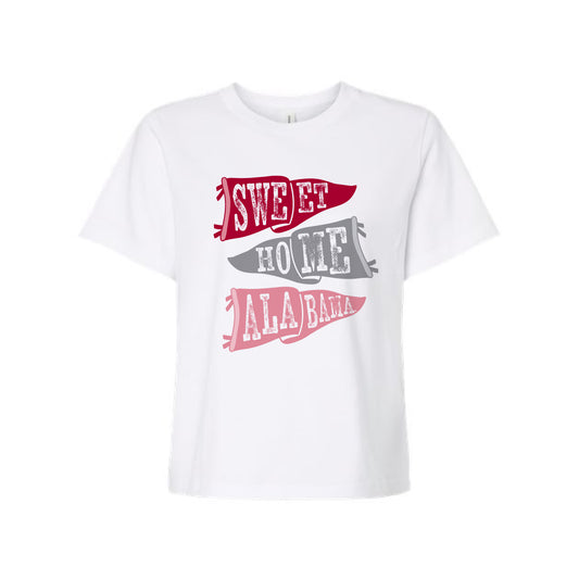 The Ole Alabama Flags | White Tee