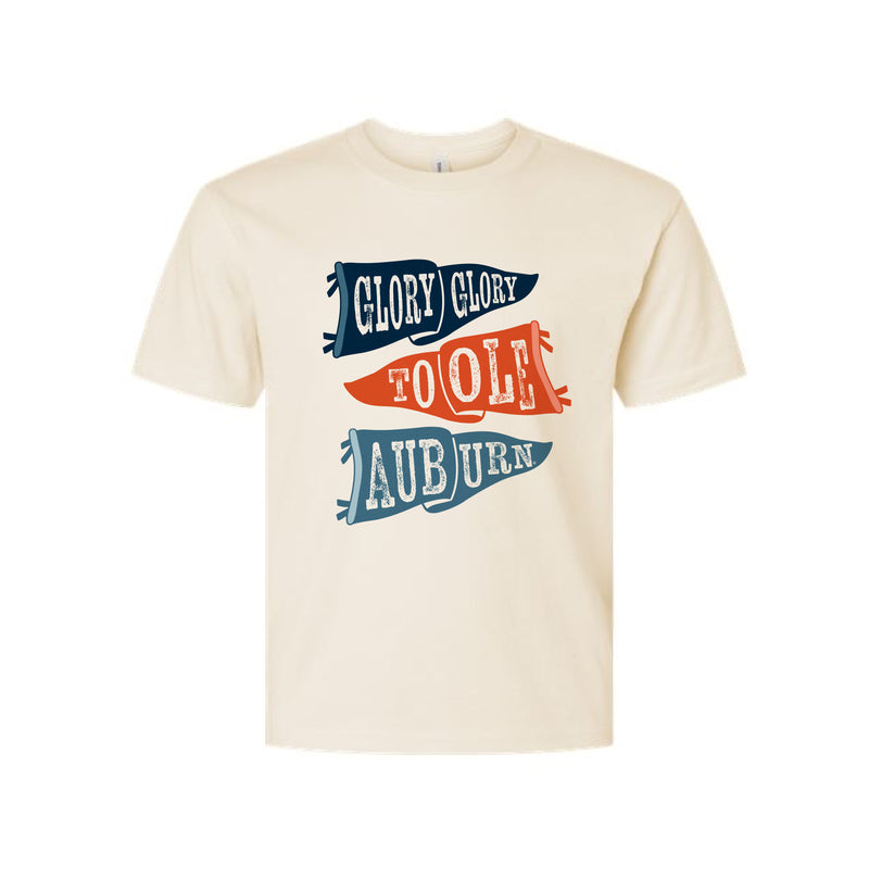 The Ole Auburn Flags | Youth Natural Tee