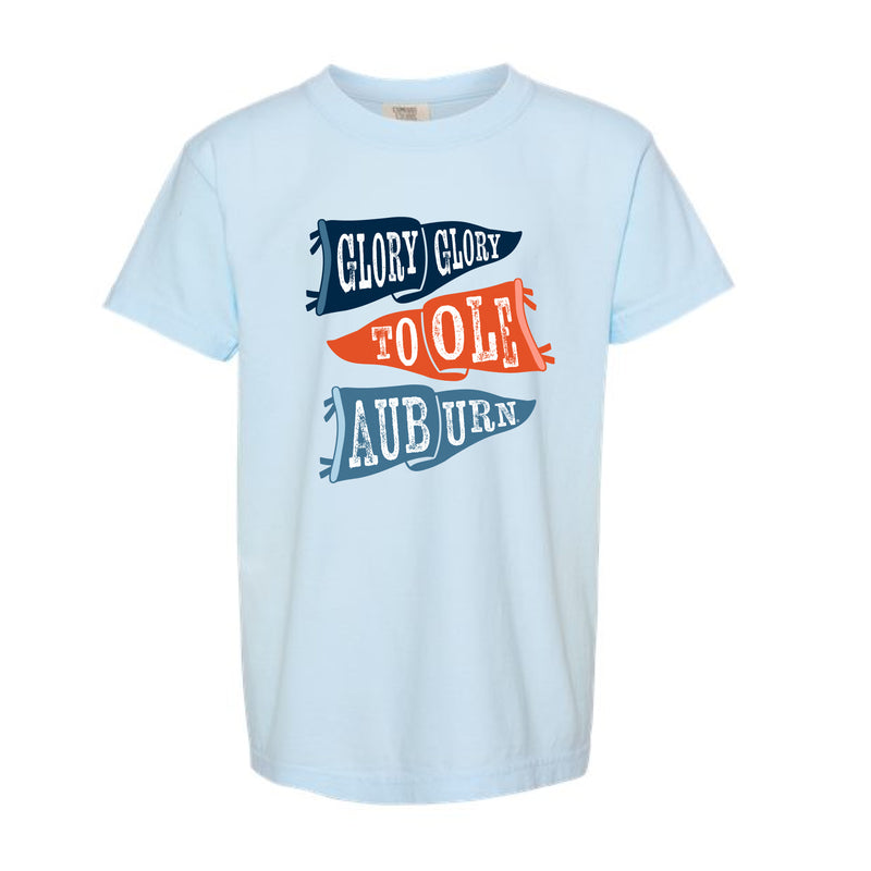The Ole Auburn Flags | Youth Chambray Tee