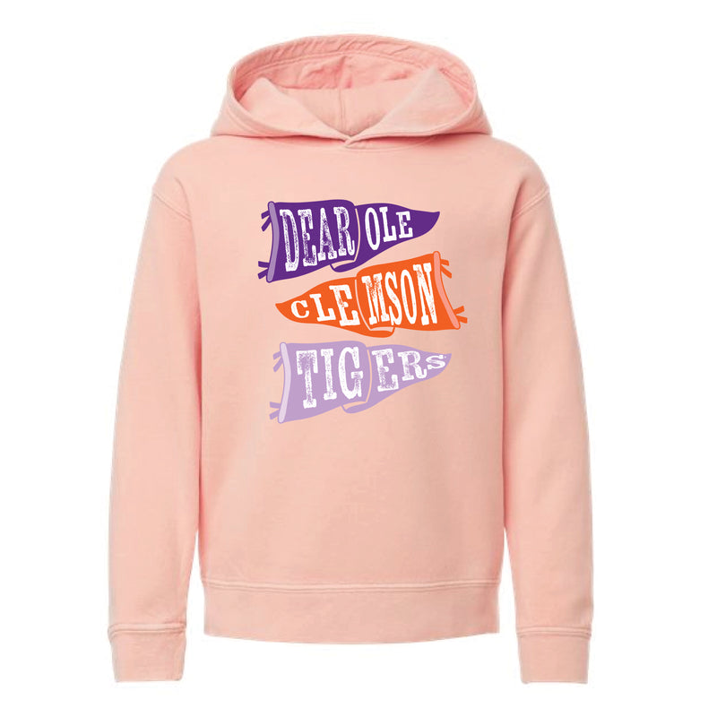 The Ole Clemson Flags | Youth Peachy Hoodie