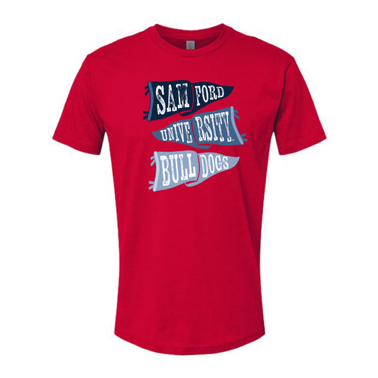 The Ole Samford Flags | Red Tee
