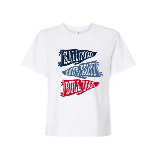 The Ole Samford Flags | White Tee