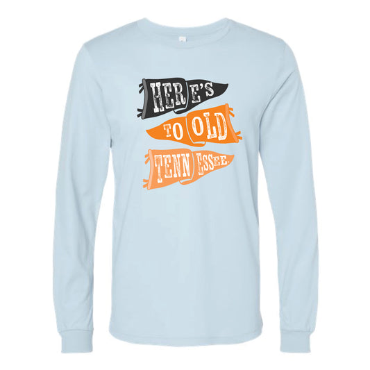 The Ole Tennessee Flags | Baby Blue Long Sleeve