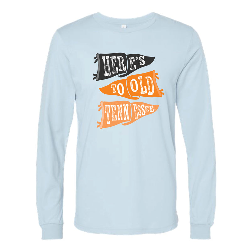 The Ole Tennessee Flags | Baby Blue Long Sleeve