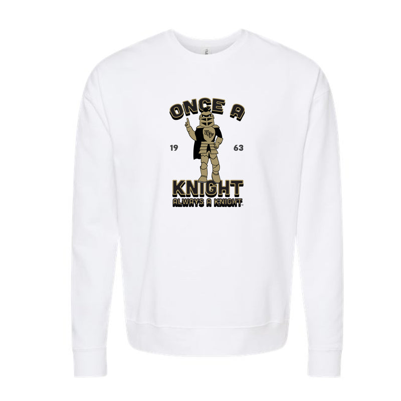 The Once A Knight | White Sweatshirt