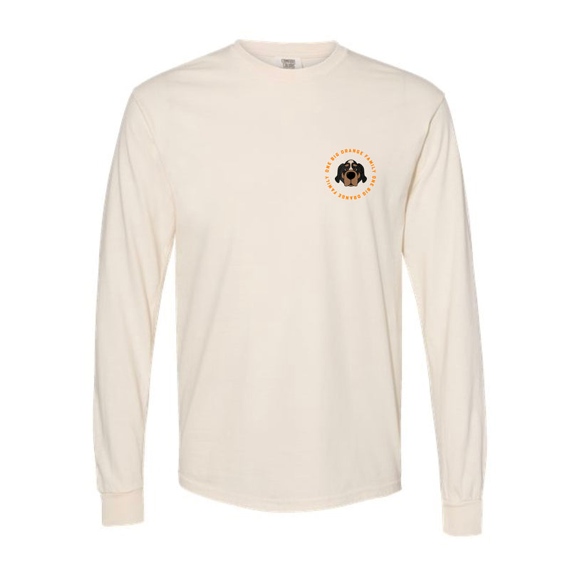 The One Big Orange Family Spirit Circle | Ivory Long Sleeve