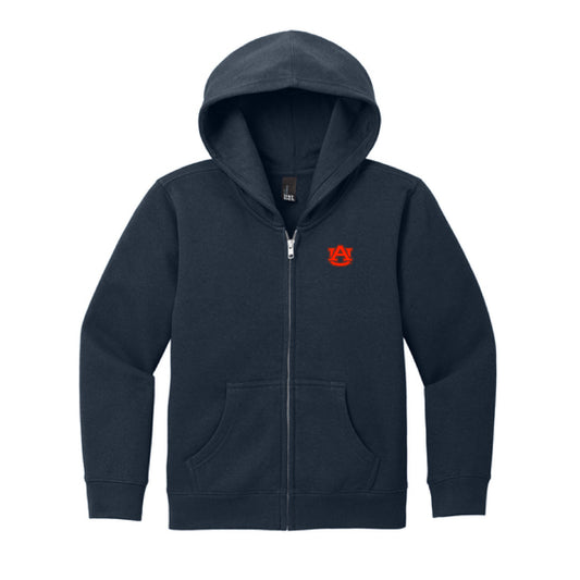 The AU Logo | Youth New Navy Hoodie