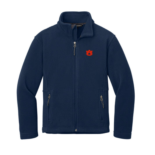 The AU Logo | Embroidered Youth True Navy Jacket