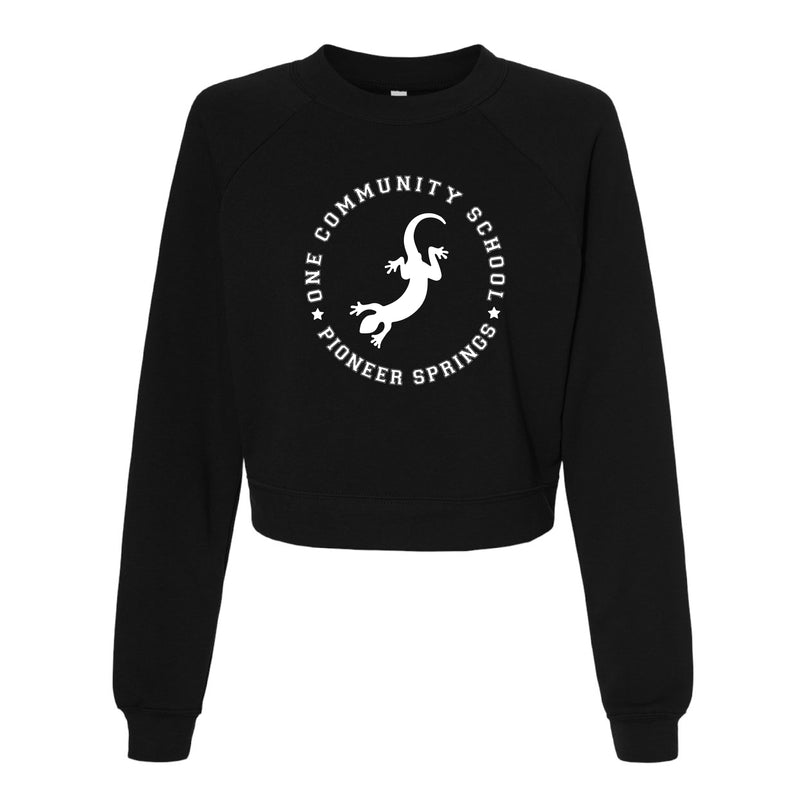 The One Community Circle | Black Pullover Fleece