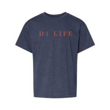 The D1 Serif | Youth Navy Mist Tee