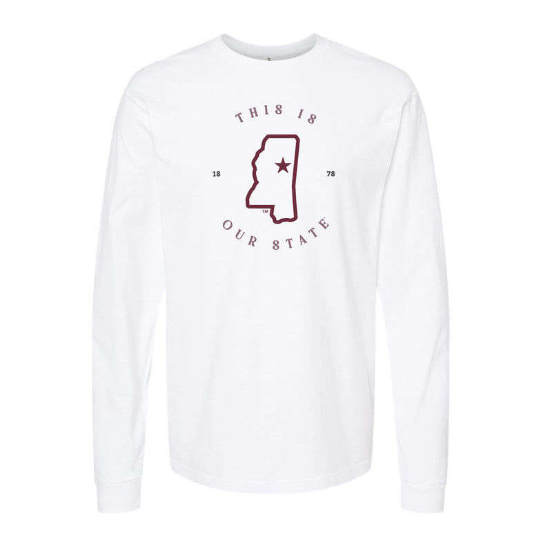 The Our State 1878 | White Long Sleeve