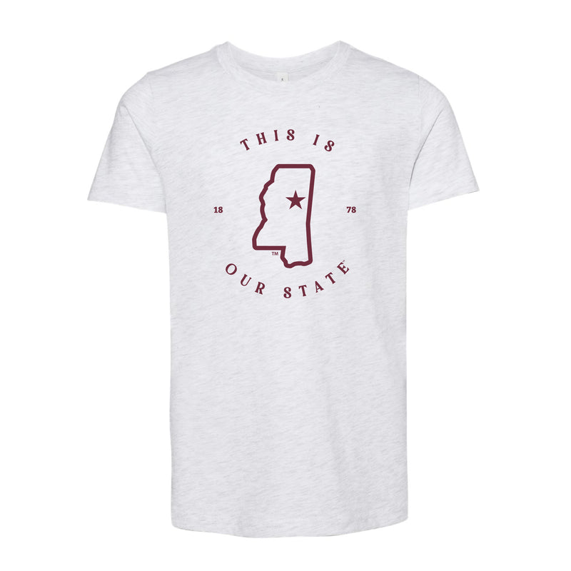 The Our State 1878 | Youth Ash Tee