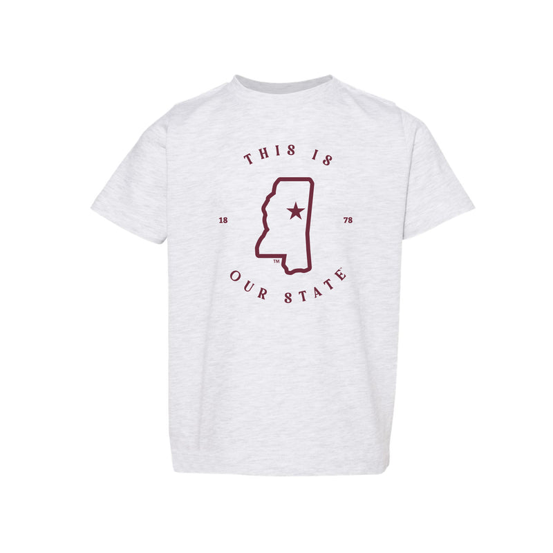 The Our State 1878 | Toddler Ash Tee