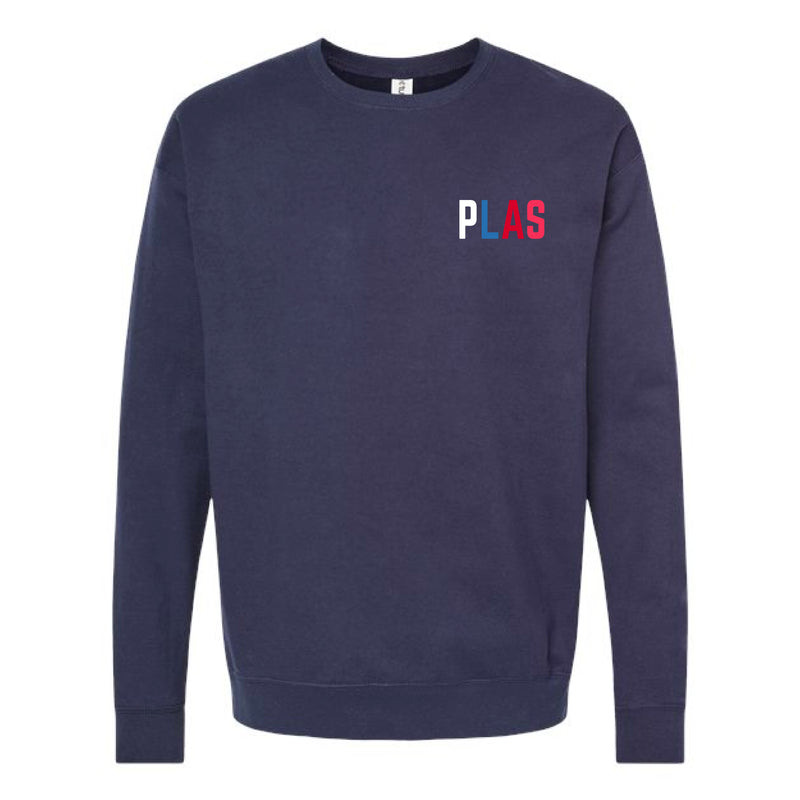 The Patriots Multi | Navy Oversized Crewneck Sweatshirt