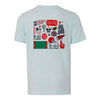 The Patriots All The Things | Ice Blue Youth Tee