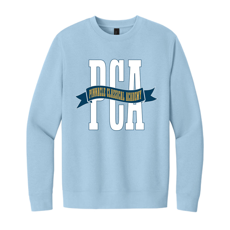 The PCA Banner | Adult Ice Blue Crewneck Sweatshirt