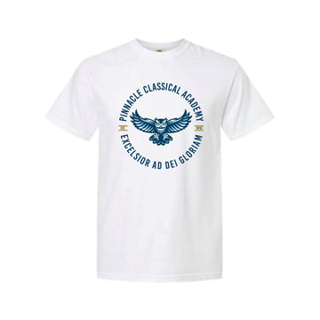 The PCA Circle Est | Adult White Tee