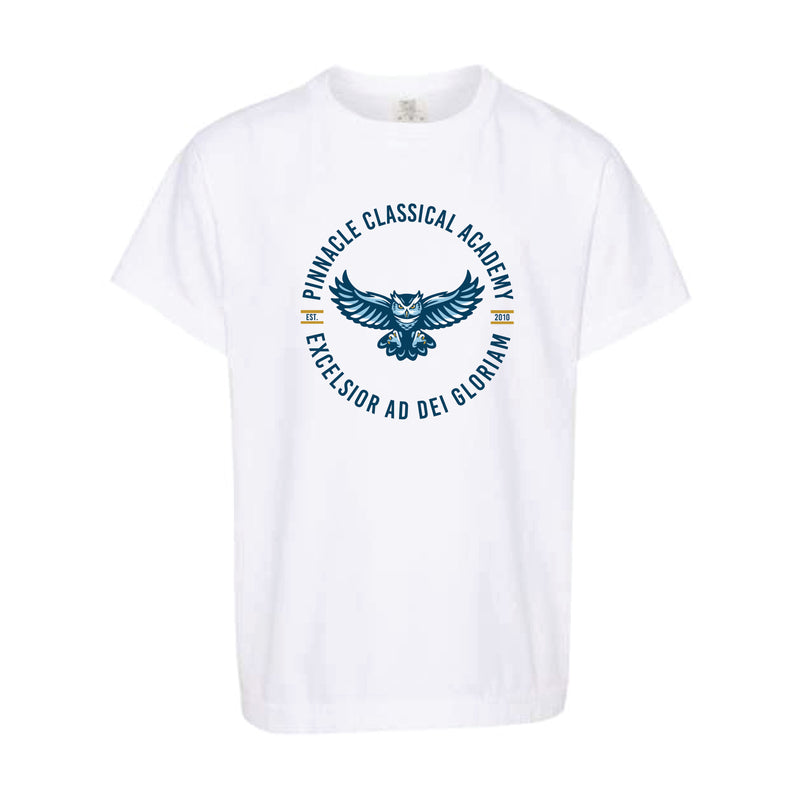 The PCA Circle Est | Youth White Tee