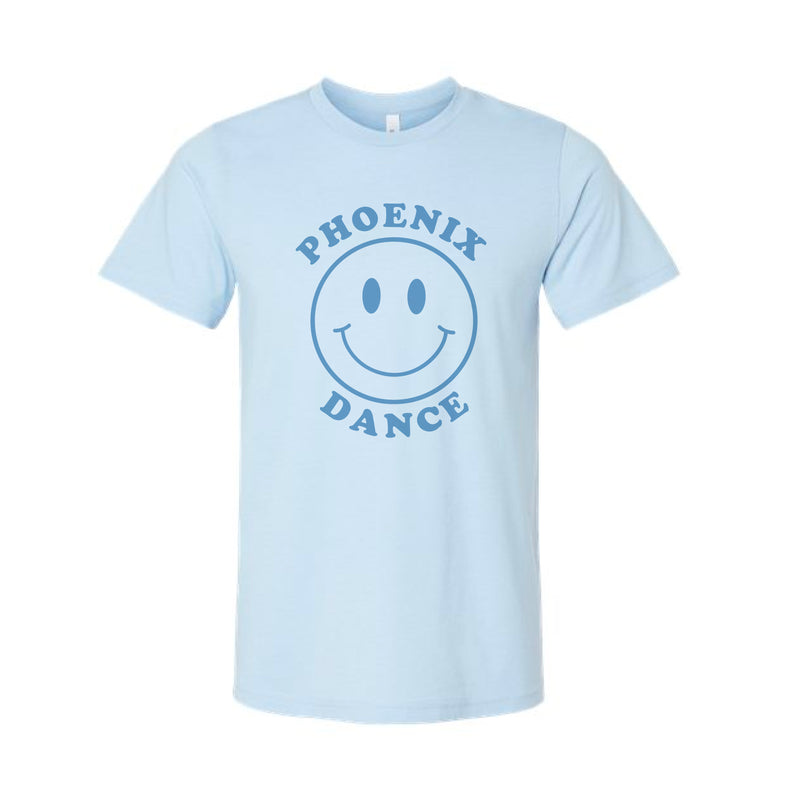 The Phoenix Dance Smiley | Baby Blue Tee