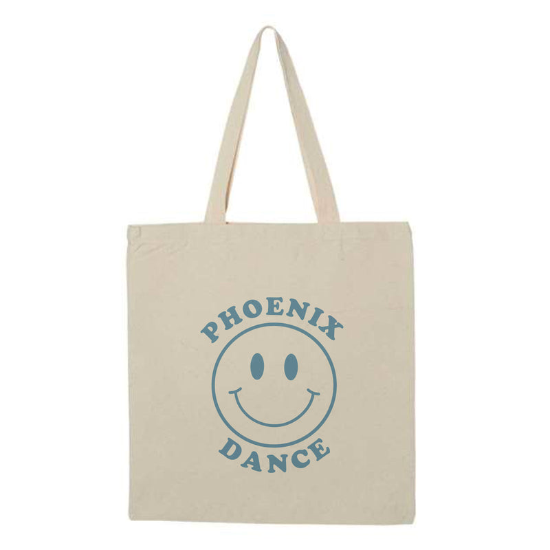 The Phoenix Dance Smiley | Natural Tote