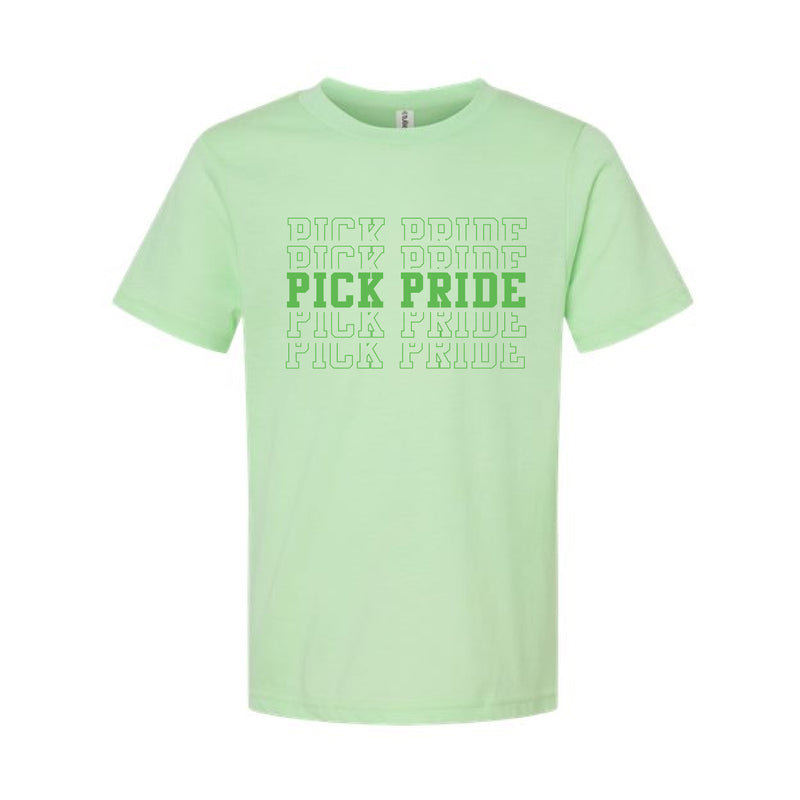 The Pick Pride | Heather Neo Mint Oversized Youth Tee