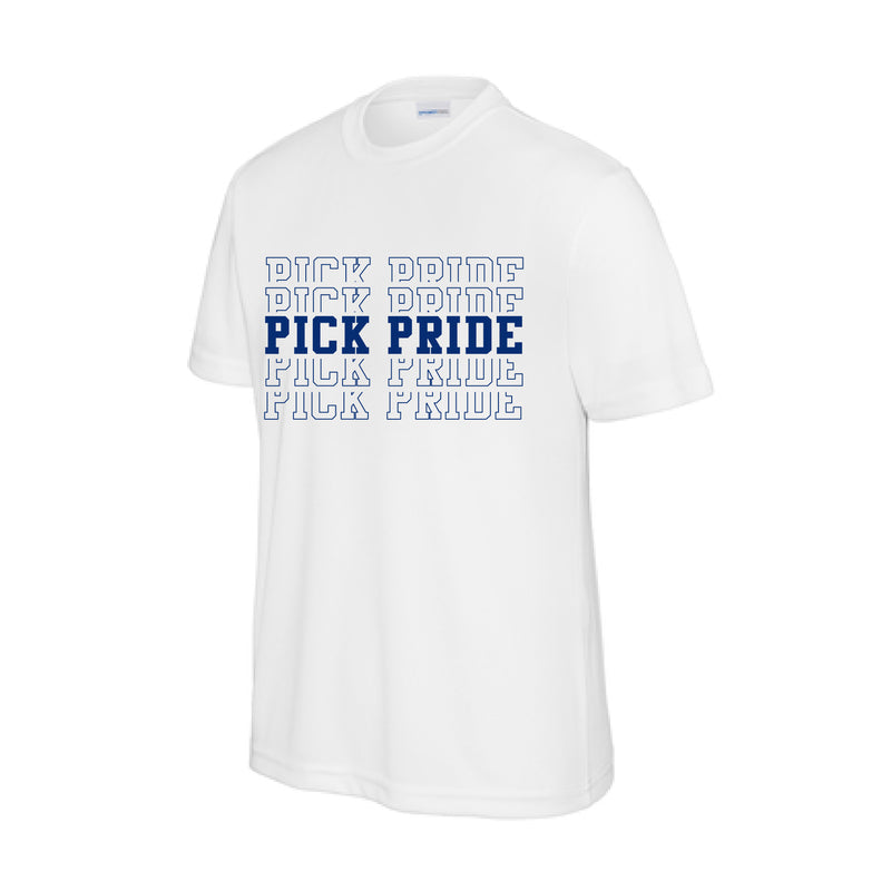 The Pick Pride | White Performance Tee