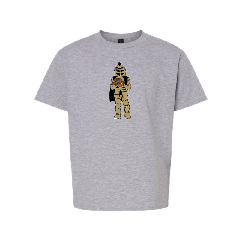 The Pitcher Knightro | Youth Sport Grey Tee