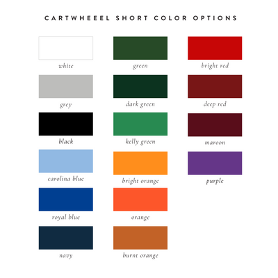 The S&G Cartwheel Shorts | Youth