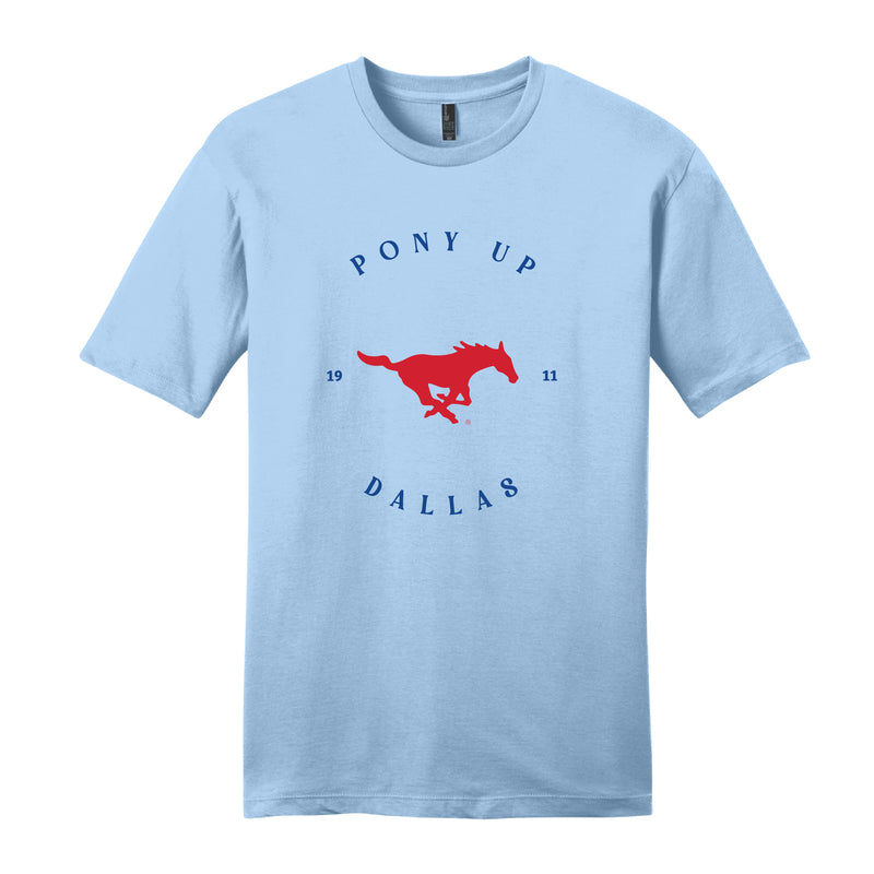 The Pony Up Dallas | Ice Blue Tee