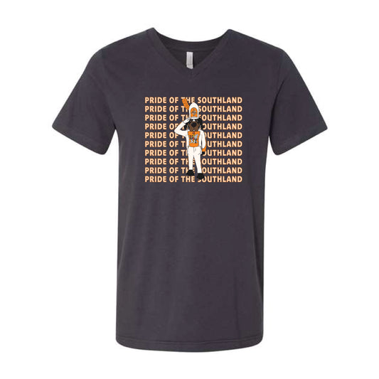 The Pride of the Southland | Dark Grey V-Neck