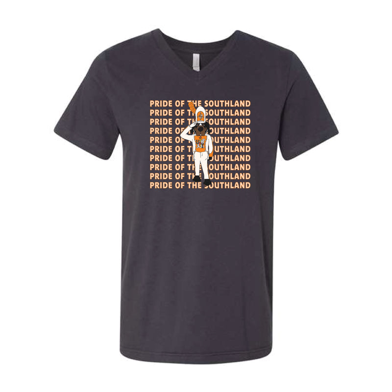 The Pride of the Southland | Dark Grey V-Neck