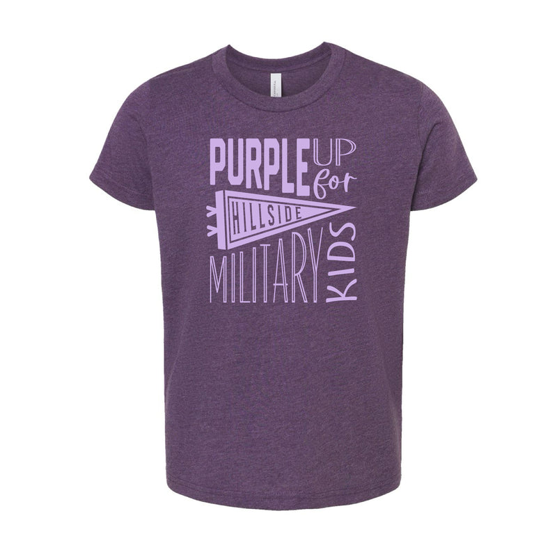 The Purple Up | Heather Team Purple Youth Tee