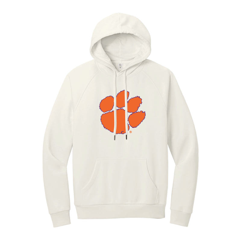 The Paw Logo | White Sand Fleece Pullover Hoodie