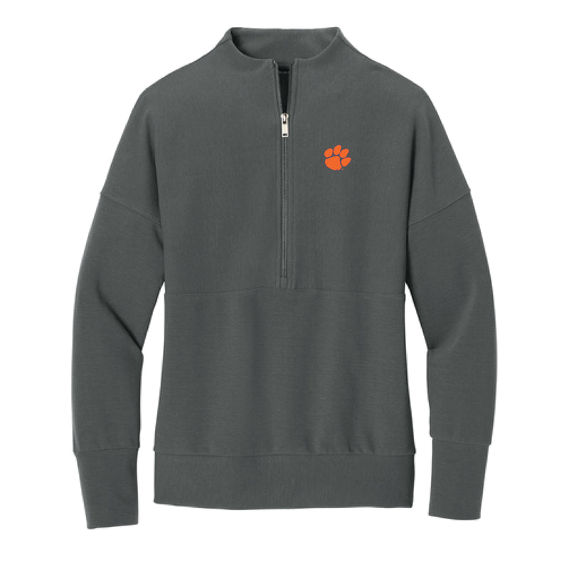 The Paw Logo | Storm grey 1/4 Zip Sweatshirt