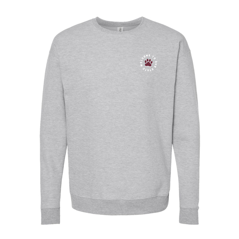 The Paw Spirit Circle | Heather Grey Sweatshirt