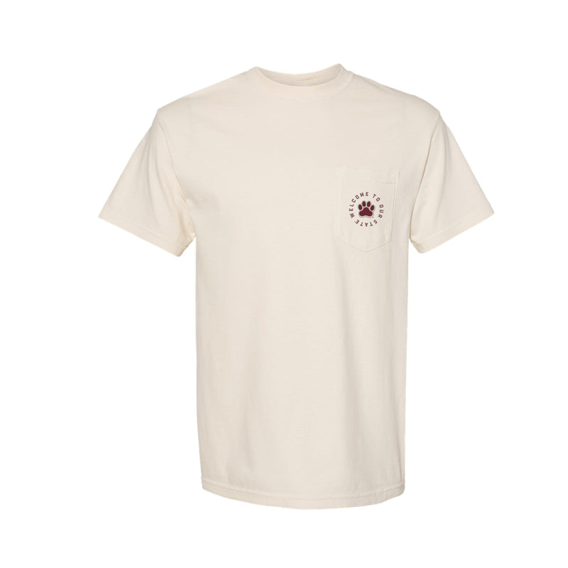 The Paw Spirit Circle | Ivory Pocket Tee