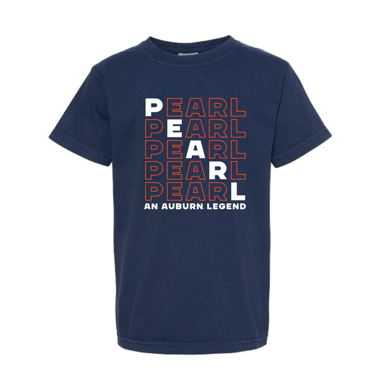 The Pearl Repeat | Youth True Navy Tee