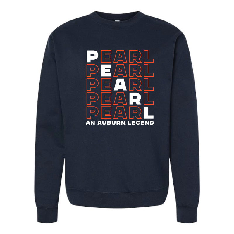 The Pearl Repeat | Classic Navy Heather Sweatshirt