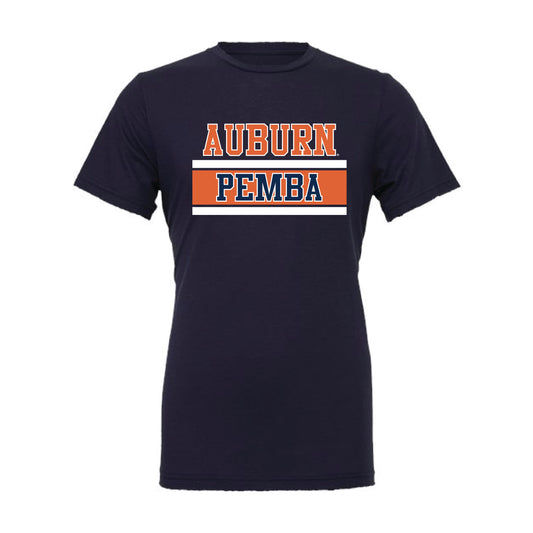 The Pemba Stripes | Adult Navy Tee