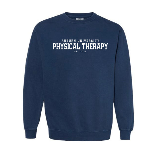The Physical Therapy Block | Adult True Navy Crewneck Sweatshirt