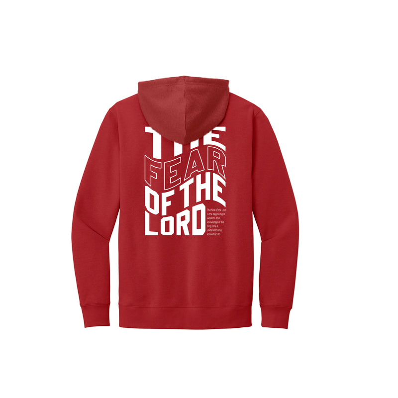 The Fear of the Lord | Red Hooded Sweatshirt