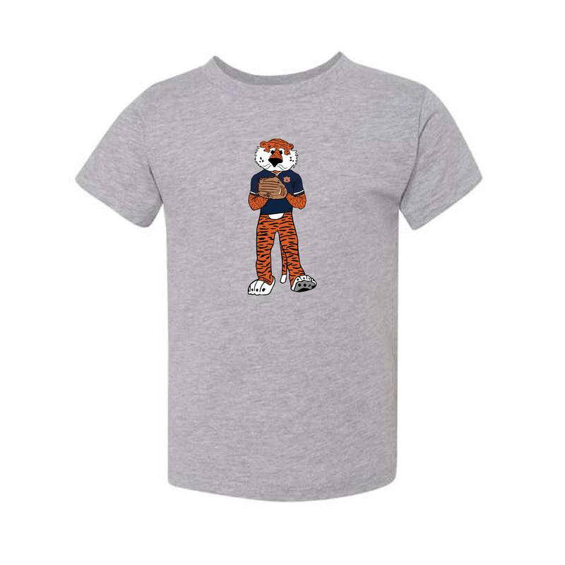 The Pitching Aubie | Toddler Athletic Heather Tee