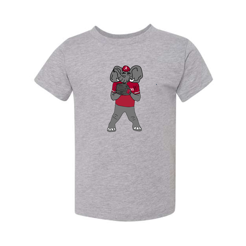 The Pitching Big Al | Athletic Heather Toddler Tee