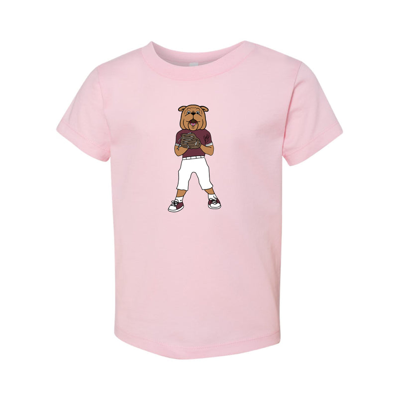 The Pitching Bully | Toddler Pink Tee