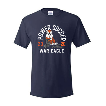 The Power Soccer | Adult Navy Tee