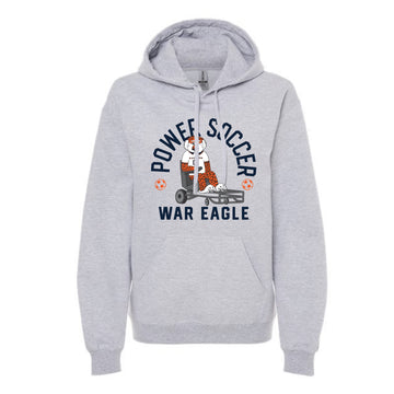 The Power Soccer | Adult Sport Grey Hoodie