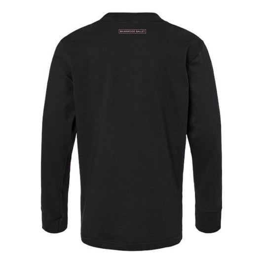 The Praise His Name | Youth Black Long Sleeve Tee