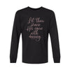 The Praise His Name | Youth Black Long Sleeve Tee