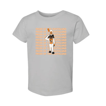 The Pride of the Southland | Toddler Solid Athletic Heather Tee