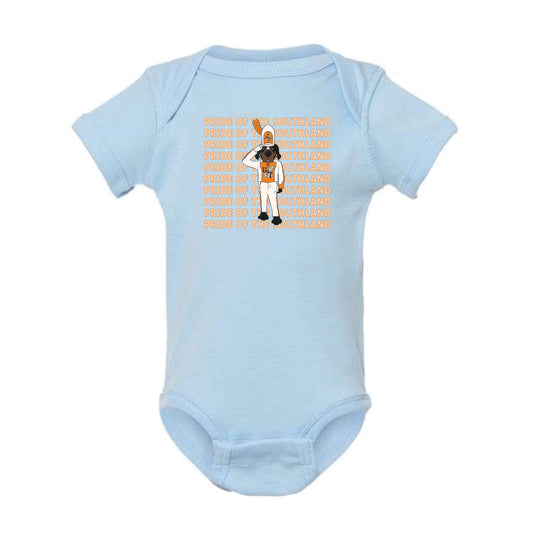 The Pride of the Southland | Baby Light Blue Onesie